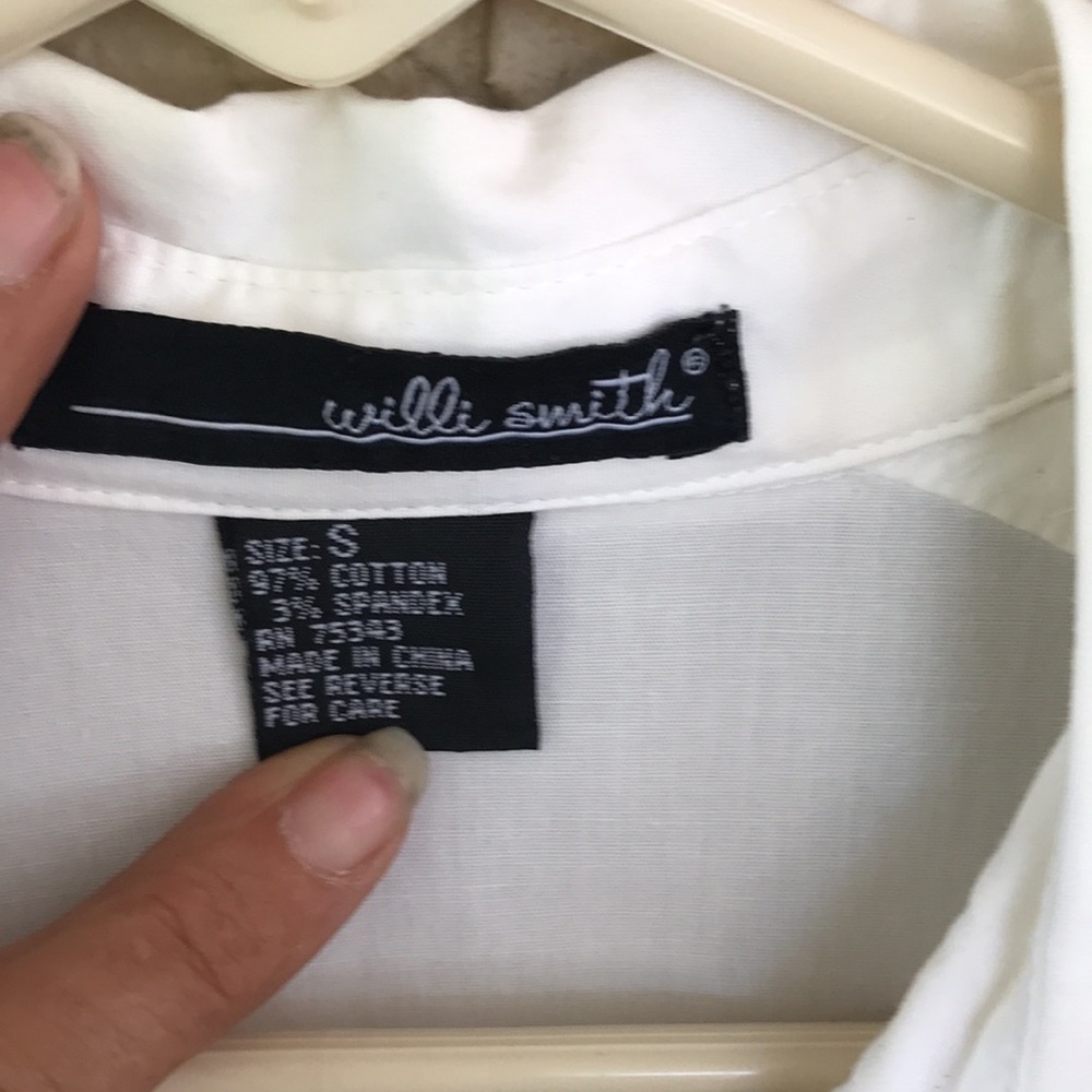 Willi Smith Button Down Cuffed - Sz S - image 5